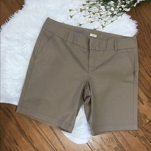 J.Crew Frankie Shorts Khaki